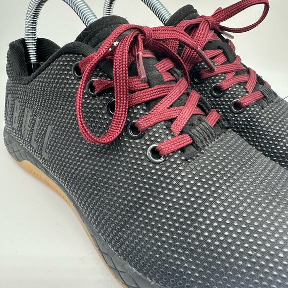 NOBULL Black Training Crossfit Lifting Sneaker Womens Size 6.5 Athletic Workout - Picture 10 of 16